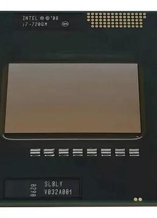 Процесор для ноутбука intel i7-720qm 2.8ghz/6m/2.5gts/35w (by80607002907ah) slbly socket g1, tray
