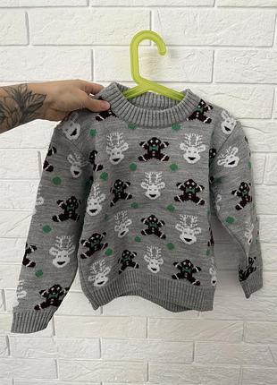 Вʼязаний светр дитячий