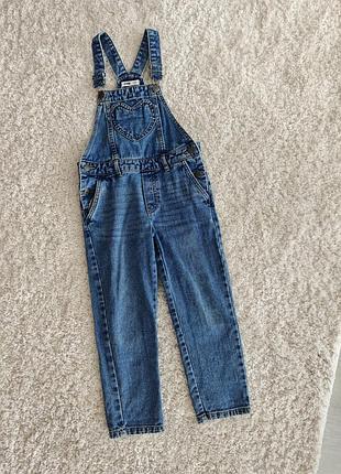 Комбинезон джинсовый