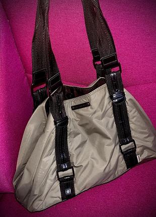 Стильна напів спортивна сумка