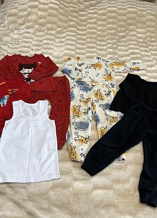 Лот одягу для хлопчика / пакет одягу для хлопчика / пакет речей / лот речей \ домашній одяг \ теплий костюм