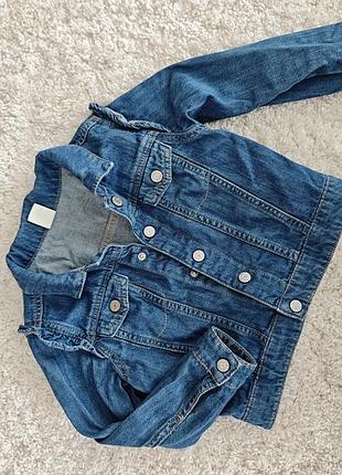 Пиджак джинсовый жакет