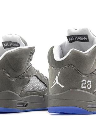 Nike air jordan 5 wolf grey арт 15366 3