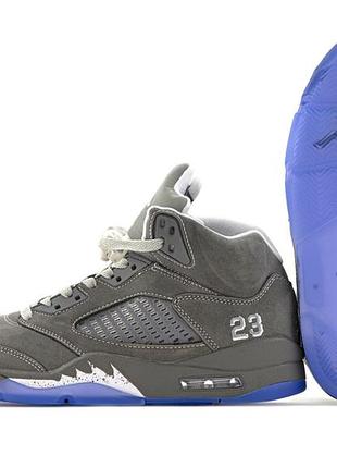 Nike air jordan 5 wolf grey арт 15366 5