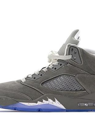 Nike air jordan 5 wolf grey арт 15366 7