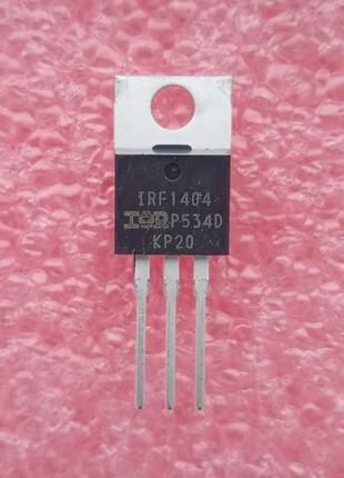 Транзистор irf1404pbf to-220ab power mosfet, n channel, 40v 202a