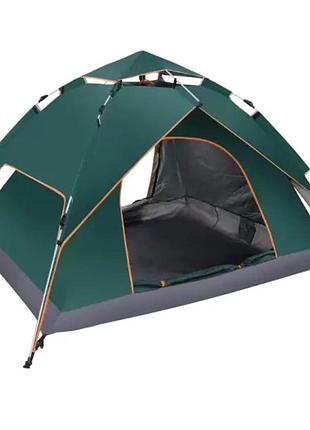 Палатка автоматическая двухместная 200*230*130 см водонепроницаемая зеленая lu015gr