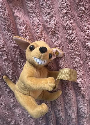 Музична мʼяка іграшка собачка чіхуахуа