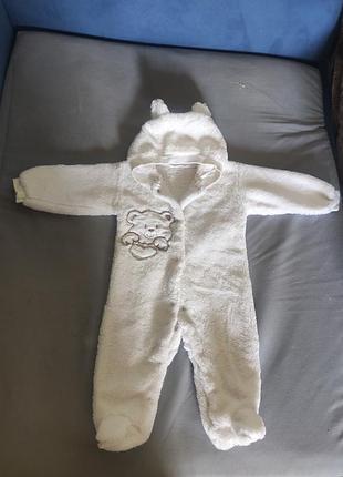 Человечек теплый махровый