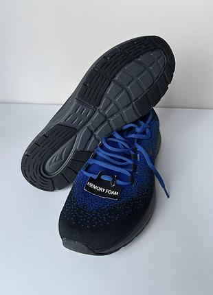 Кросівки everlast, memory foam (чорно-сині), 46, 30 см