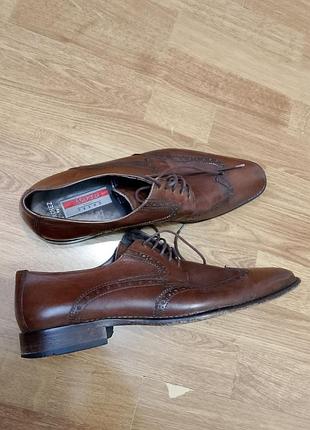 Шкіряні туфлі оксфорди 9