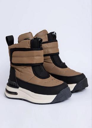 Чоботи зимові для дівчаток, дутики