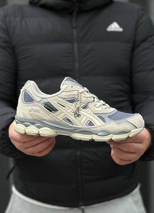 👟 asics gel-nyc beige grey gore-tex 2