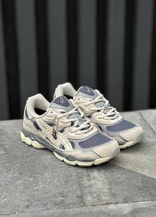 👟 asics gel-nyc beige grey gore-tex 8