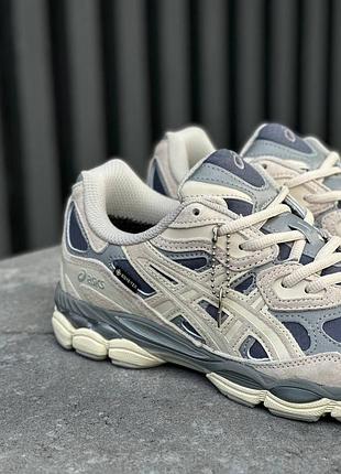 👟 asics gel-nyc beige grey gore-tex 5