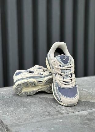 👟 asics gel-nyc beige grey gore-tex 9