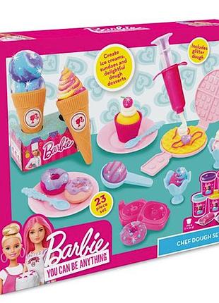 Barbie chef dough set (набор для лепки "шеф-повар барби")