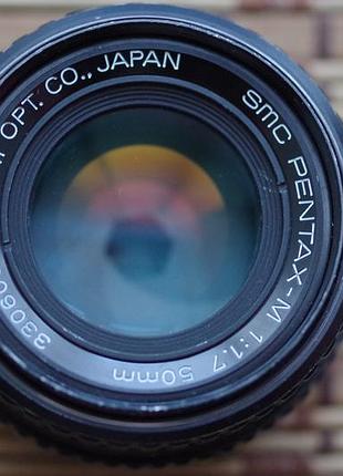 Объектив smc pentax - m 50mm 1.7