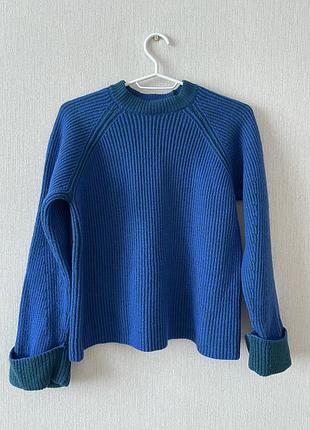 Яскравий светр jaeger, шерсть