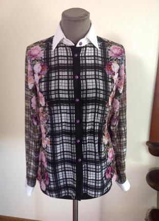 Красивая нарядная блузка. бохо. этно. цветочный принт