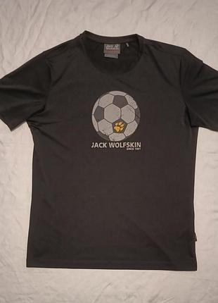 Трекінгова футболка jack wolfskin сток. як nike acg, patagonia, arcteryx, the morth face, mammut, rab, dynafit, norrona, salewa, 5.11, ortovox