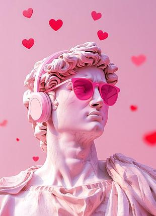 Алмазная мозаика "современная любовь", 30*40см, на рамке, в кор. 31*41*2,5см, тм dreamtoys