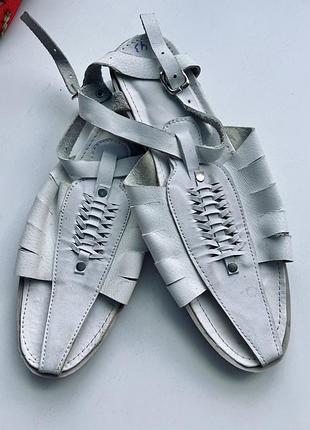 Сандалі чоловічі шкіряні