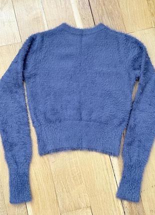 Светр zara синій
