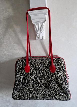 Сумка в леопардовий принт tiger swiss