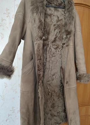 Дубленка из натуральной овчины made in italy