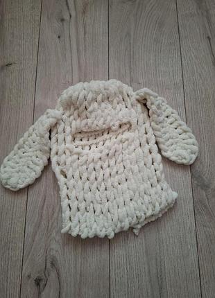 Шапка вязаная, на 8,9, лет