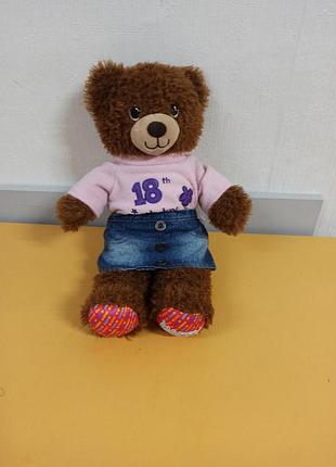 М'яка іграшка ведмедик build-a-bear біля 43 см 2