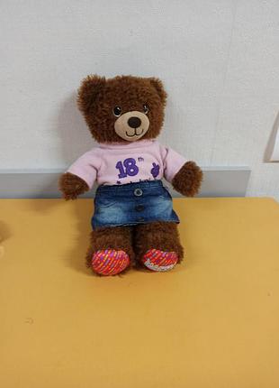 Мягкая игрушка мишка build-a-bear&nbsp;около 43 см