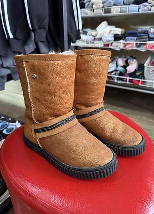 Шкіряні уггі miracle me розмір 34