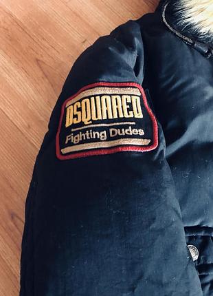 Куртка  плотный синтепон dsquared 4