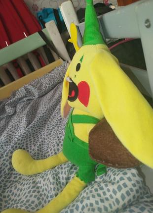 Іграшка заєць із барабанами 3