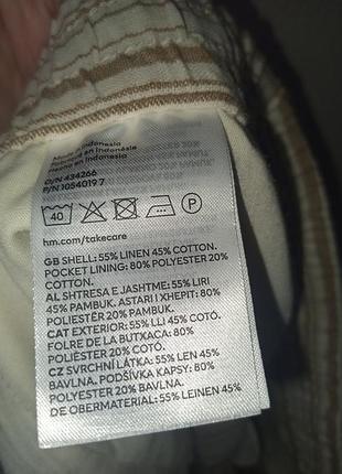 Льняні шорти 6