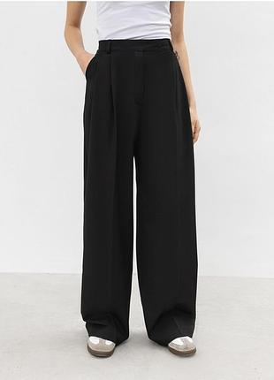 Брюки romashka «взме», xs, черные, состояние 10/10