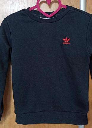 Свитшот черный детский