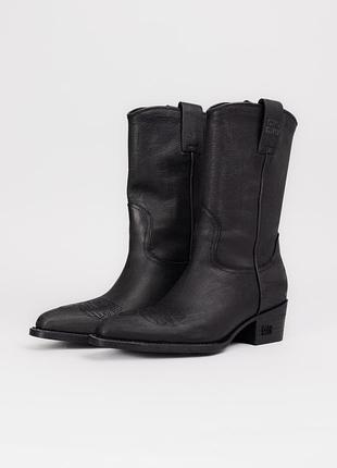 Чоботи козаки шкіра