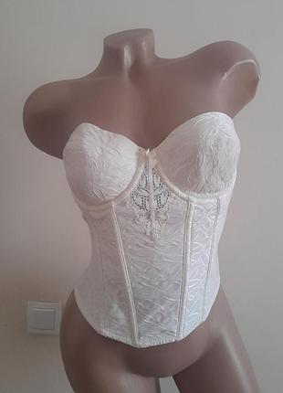 Корсет 75в молочный