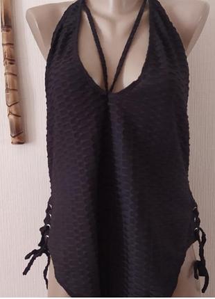 Новый,шикарный,цельный купальник unique 21