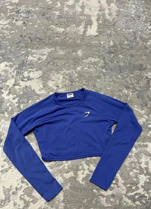 Жіночий спортивний рашгард кофта gymshark