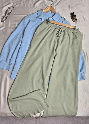 Брюки женские 30% лен бренда zebra