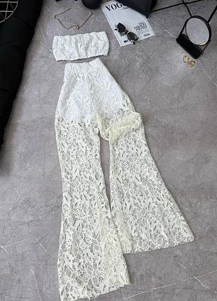 Костюм  (топ бандо + штани)