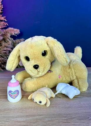 Милий інтерактивний песик з цуценятами▪️▪️