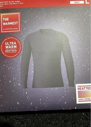Термобілизна термокофта  розмір l uniqlo серії heattech ultra warm