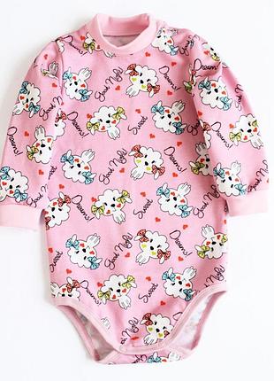 Теплый боди для новорожденных девочек от тм ladan 28, 92