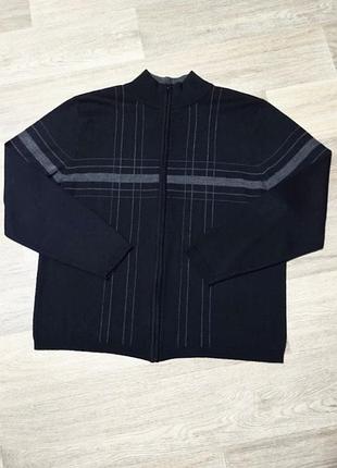 Чоловіча кофта на блискавці f&amp;f розмір xl-xxl, чорний