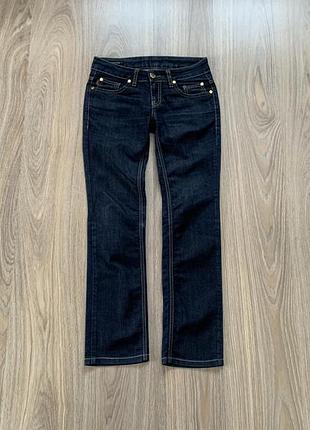 Жіночі сині італійські скінні джинси gucci